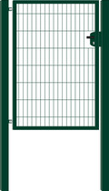 Hillfence | Eco enkele poort | 180cm | Groen RAL6009